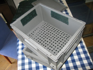 lombrices 8 en cajones